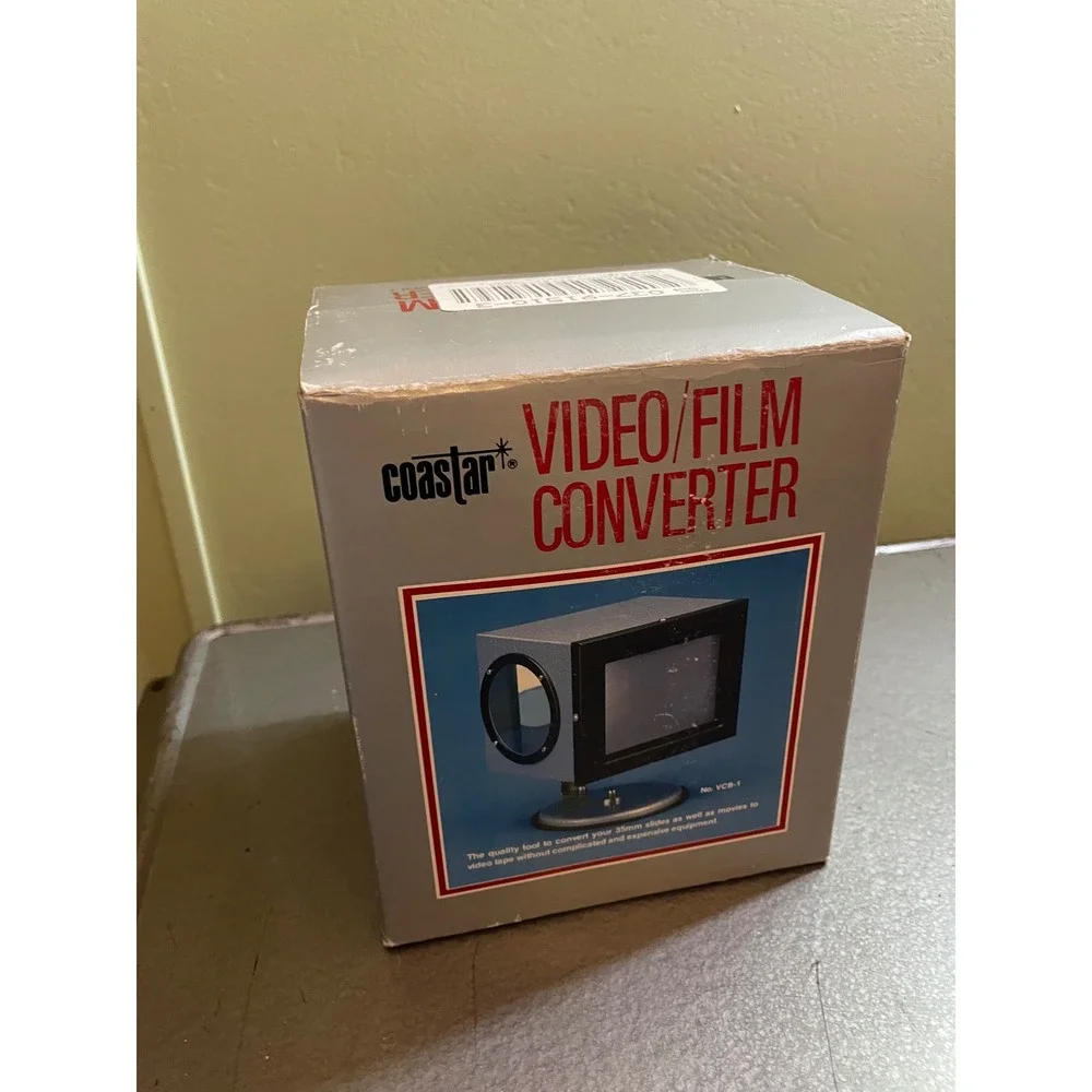 Coaststar VCB-1 Deluxe Video Film Converter for 35mm Slides and Movie Film